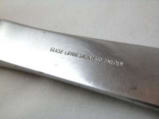 Gense Facette Stainless Dinner Knives Non Serrated 5pc Stainless 
