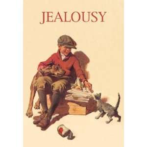  Jealousy 28x42 Giclee on Canvas