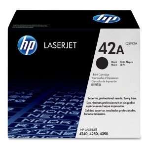  HP 42A Black Toner Cartridge (Q5942A )  