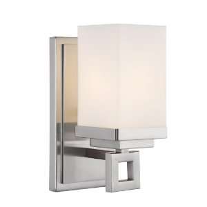 Golden Lighting 4444 BA1 PW Nelio 1 Light Wall Sconce in Pewter 4444 B