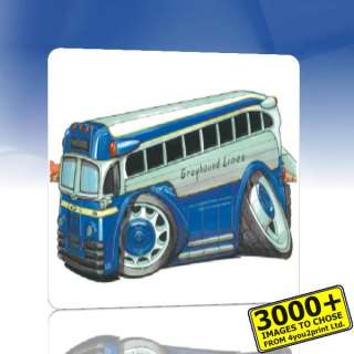 KOOLART 0911 Buses hound Personalised Fridge Magnet  
