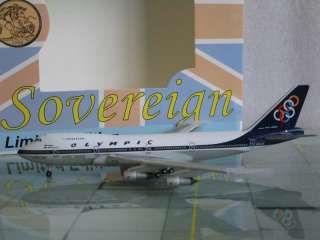   jets Sovereign Olympic B747 200, 1400 Scale 1400 Scale, L@@k  