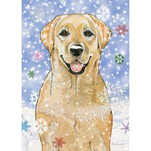  Pipsqueak Productions C566 Labrador Yellow Holiday Boxed 