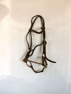 USED WESTERN HORSE TACK HEADSTALL ENGLISH #199  