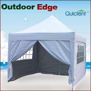 10x10 EZ Set Pop Up Canopy Gazebo Party Wedding Tent Waterproof Silver 