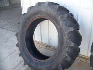   IH OLIVER TRACTOR ARMSTRONG 14.9 X 28 NICE TRACTOR TIRES 80%  
