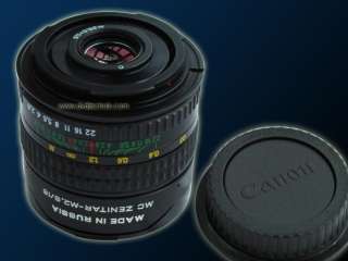 Camera Canon EOS Zenitar 2.8/16 FISH EYE Lens NEW  