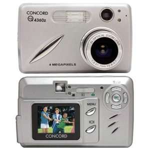  Concord EyeQ 4360z 4MP Digital Camera with 3x Optical Zoom 