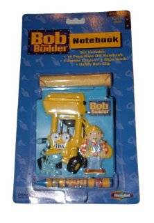   Roseart Bob the Builder Wipeoff Notebook