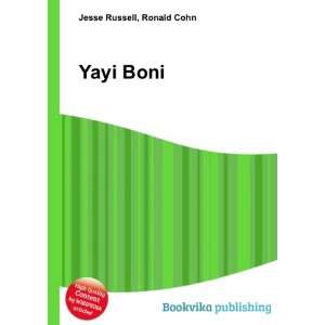  Yayi Boni Ronald Cohn Jesse Russell Books