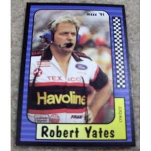  1991 Maxx Robert Yates # 35 Nascar Racing Card