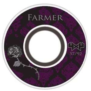  4x4 Chris Farmer Edition NEW skate wheels 57mm x 92a 