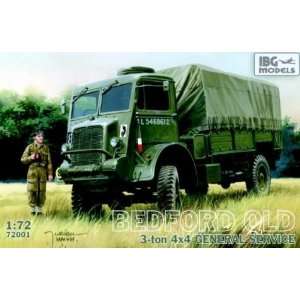   QLD 3 Ton 4x4 General Service Military Truck 1 72 IBG Toys & Games