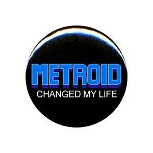  1 Nintendo Metroid Changed My Life Button/Pin 