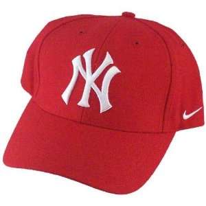  Nike New York Yankees Red Wool Classic II Hat Sports 