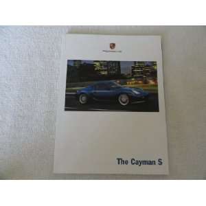  2006 Porsche Cayman S Sales Brochure 