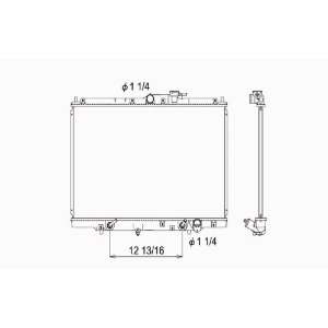   Replacement Radiator With Automatic Or Manual Transmission Automotive