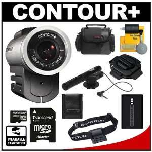 Contour+ Helmet 1080p HD GPS Wearable Camcorder Video Camera with 8GB 