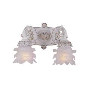  Crystorama 5222 AW Avignon 2 Light Wall Sconce in Antique 