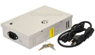 9CH 10CH Power Supply Distribution Box 12V DC 5A CCTV Security Video 