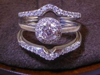 ZALES CERTIFIED Colorless Round Frame Halo Diamond Engagement Ring 