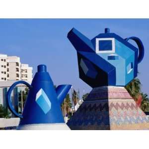  Modern Sculptures, Jiddah, Saudi Arabia Photographic 