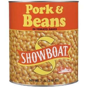 Showboat Pork & Beans   7 lbs. Grocery & Gourmet Food