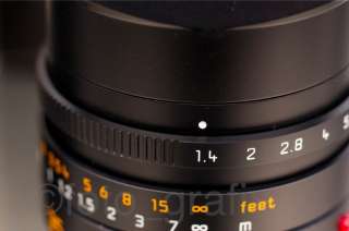 Leica Leitz 35mm f/1.4 Summilux M ASPH FLE #11663 0022243118748  