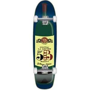  5BoroNYC Dulout Cruiser Complete Skateboard   8.0 W/Raw 