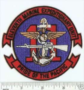 USMC 11th MEU Marine Expeditionary Unit PATCH Pride   