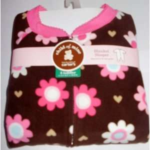    Carters Footed Pajamas Blanket Sleeper 5T   Floral Print Baby