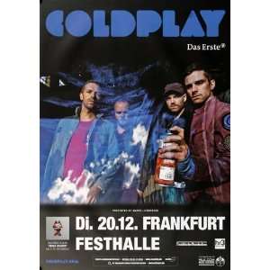  Coldplay   Mylo Xyloto 2011   CONCERT   POSTER from 
