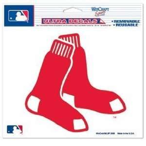  Boston Red Sox 4.5x6 Sox Logo Ultra Decal Sports 