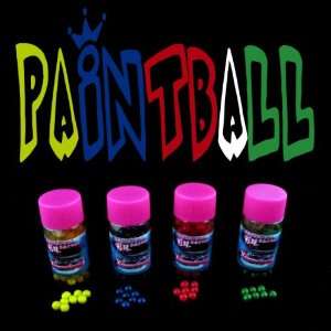    400 Red Blue Green Yellow Airsoft Paintballs