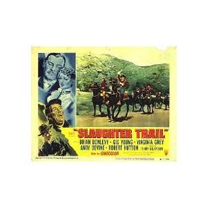  Slaughter Trail Original Movie Poster, 14 x 11 (1950 