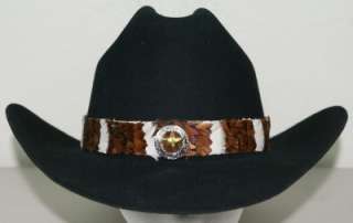 Brand New GIDDY YUP 3HB11 Feather Hatband TENDERFOOT Pheasant Crest 
