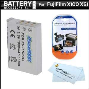  Battery Kit For Fuji Fujifilm X S1, X100, XS1 Digital 