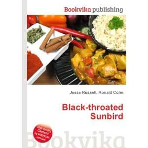 Black throated Sunbird Ronald Cohn Jesse Russell Books