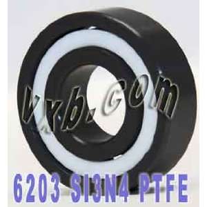 6203 Full Ceramic Bearing Si3N4/PTFE 17x40x12 Ball Bearings  