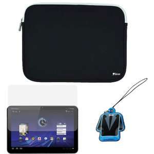   Protector + LCD Cleaner Strap for Motorola XOOM Tablet Electronics
