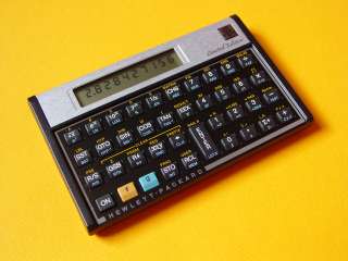  HP 12c already in 1981 their most successful pocket calculator 