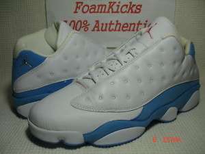 Nike Air Jordan 13 XIII Retro Low White/University Blue 310804 102 Men 