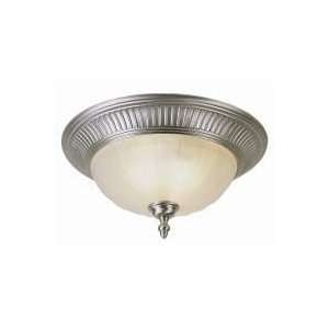    Back To Basics 3 Light Flush Mount   6669