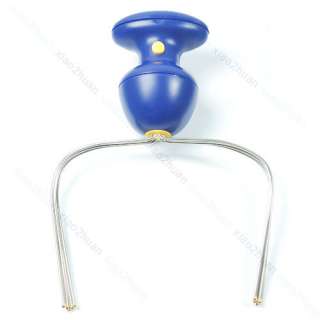 Blue Motorized Massager Scalp for Head Joints Muscles  