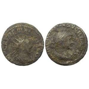  Aurelian and Vabalathus, 270   275 A.D.; Bronze 