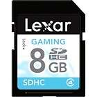Lexar LSD8GBGSBNA 8GB Gaming SD ( SECURED DIGITAL)   secure blister