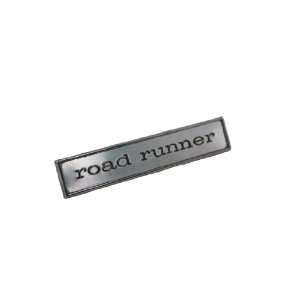  68 ROAD RUNNER DASH, DOOR, FRONT FENDER & TRUNK EMBLEM 