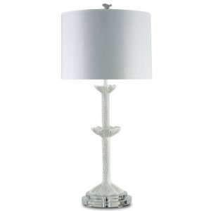 Currey and Company 6838 Marjorie Skouras Antibes Table Lamp in Glossy 