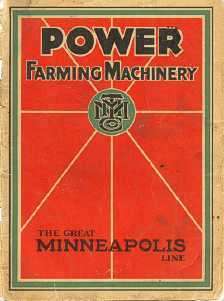 Minneapolis Steam Tractor Catalog Collection on CD  