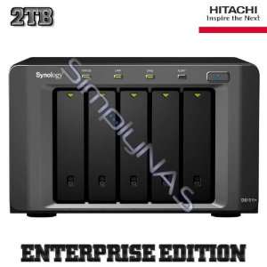  Synology DS1512+ 6TB (3 x 2TB) Integrated with Hitachi 